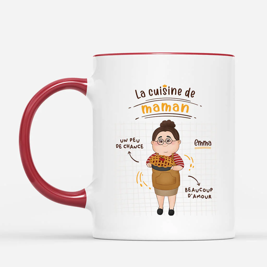 Tasse Personnalisée Mamie – La Cuisine de Mamie - Image 2