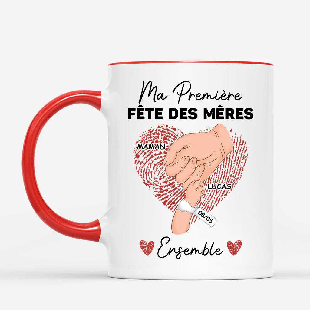 Mug Personnalisé Fete Des Meres | Ma Première Fête Ensemble