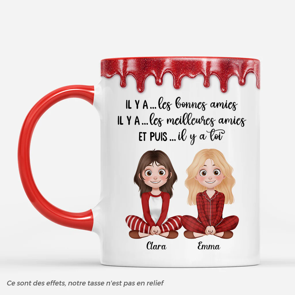 Mug Meilleure Amie Personnalisé - Bonne Amie C'est Toi