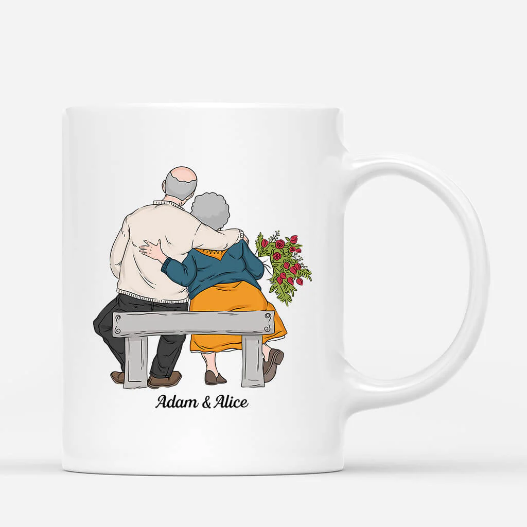 Mug Couple Personnalisé - Merci D'Avoir Fait Partie De Mon Voyage - Image 2