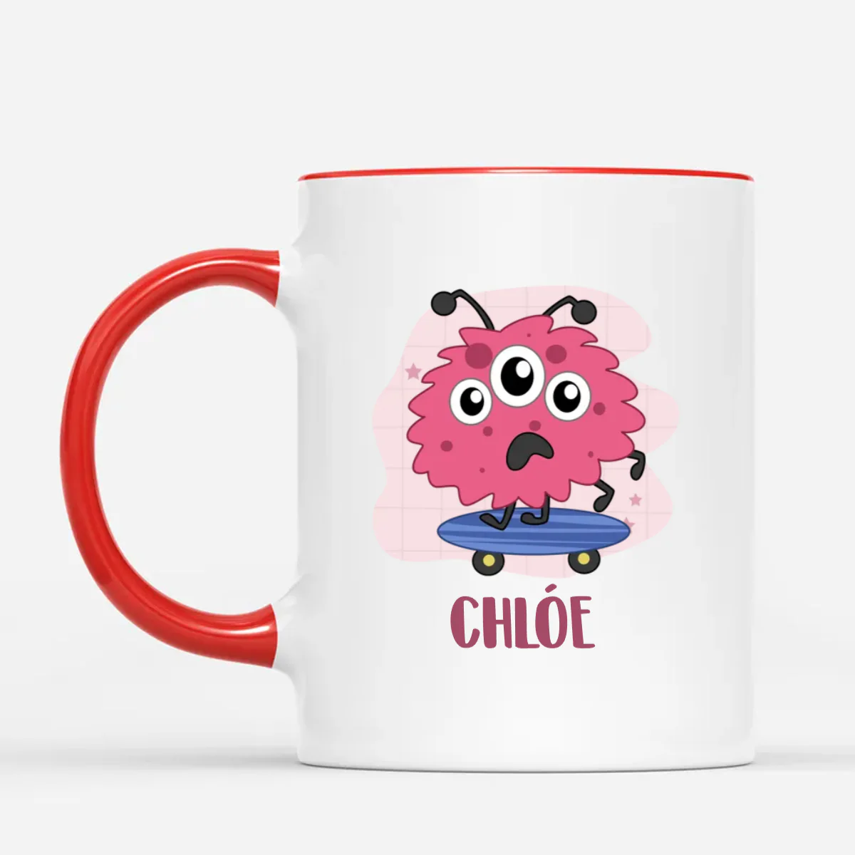 Mug Monstre Enfant Sportif Personnalisé - Image 2