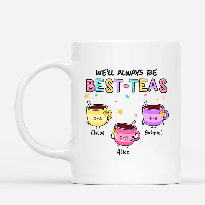 Tasse Personnalisée Amie | Les Meilleures Thés Amies