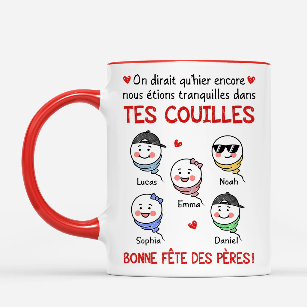 Mug Papa Personnalisé Humoristique - Cadeau Fête Des Pères Original - Image 2