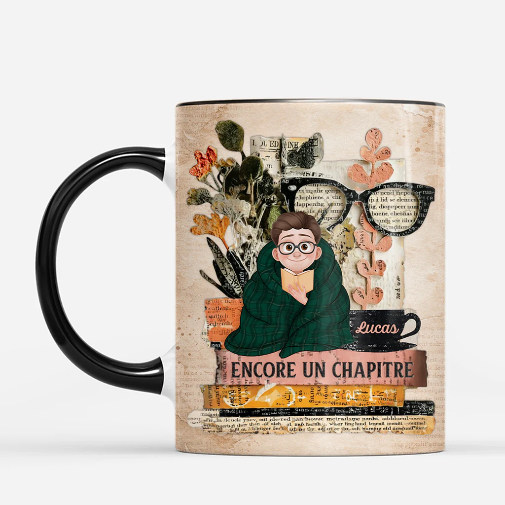 Mug Personnalisé Texte | Amoureux Des Livres - Image 2