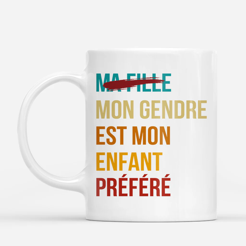 Mug Personnalisé Avec Prénom - Cadeau Gendre Et Belle-fille De Beau Papa
