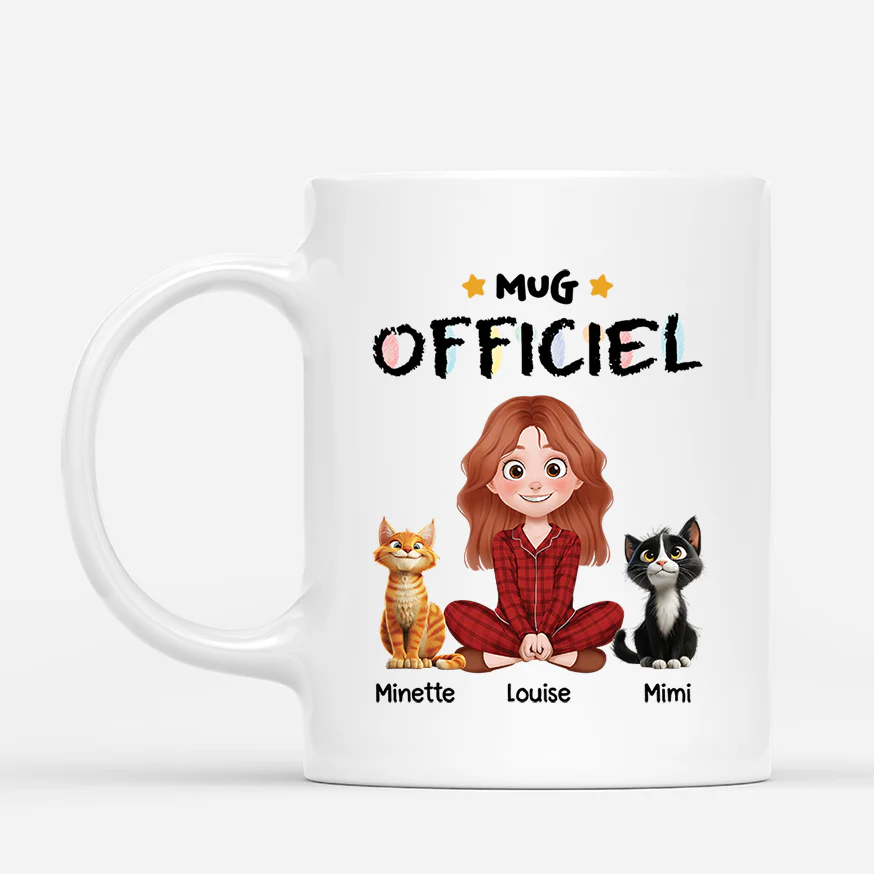 Mug Personnalisé Chat - Mug Officiel