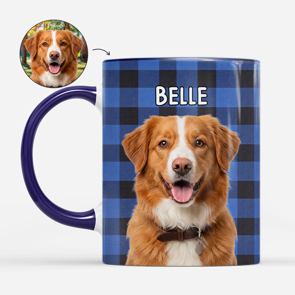 Mug Personnalisé Animaux | Photo Cadeau Chien Chat Original