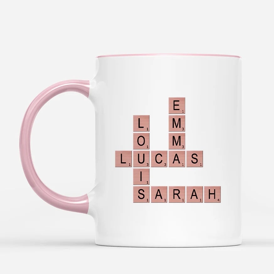 Mug Personnalisé Collègue Avec Mot Croisé - Une Équipe Formidable - Image 2
