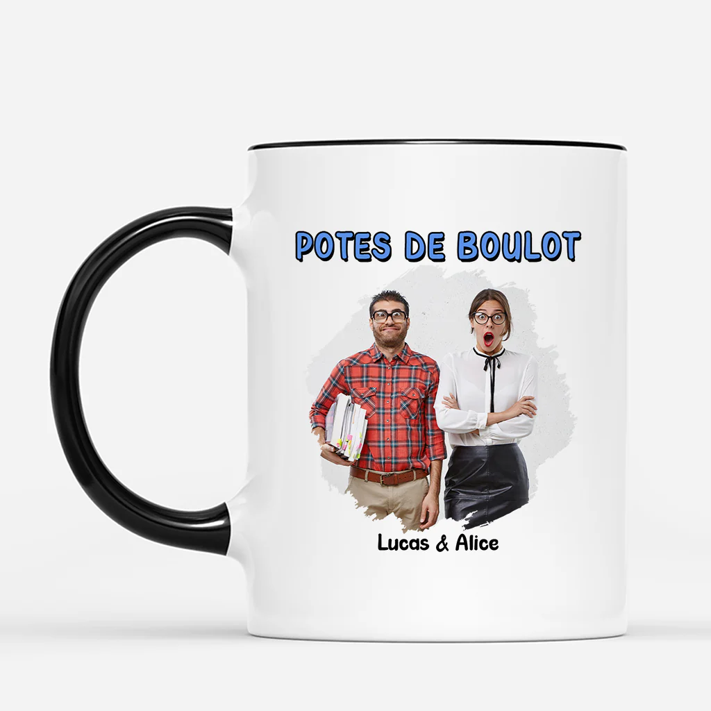 Mug Personnalisé Collègue Avec Visage - Potes / Copines De Boulot - Image 2
