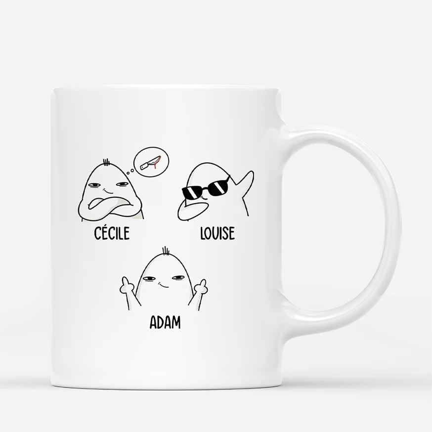 Mug Personnalisé Collègue - Bonnce Chance - Image 3