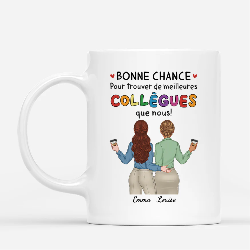 Mug Personnalisé Collegue | Meilleures Collegues