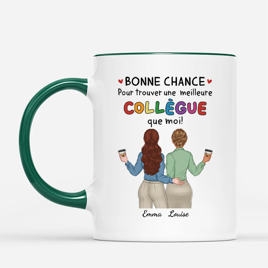 Mug Personnalisé Collegue | Meilleures Collegues - Image 2