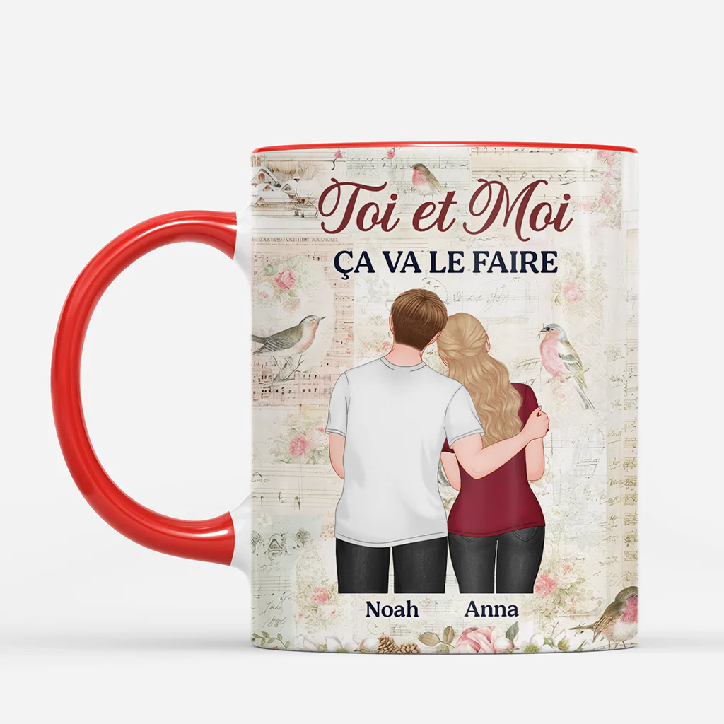 Mug Personnalisé Couple - À Ma Femme Ça Va Le Faire - Image 2