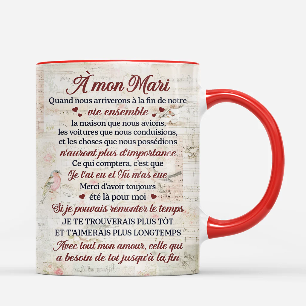Mug Personnalisé Couple - À Ma Femme Ça Va Le Faire - Image 3
