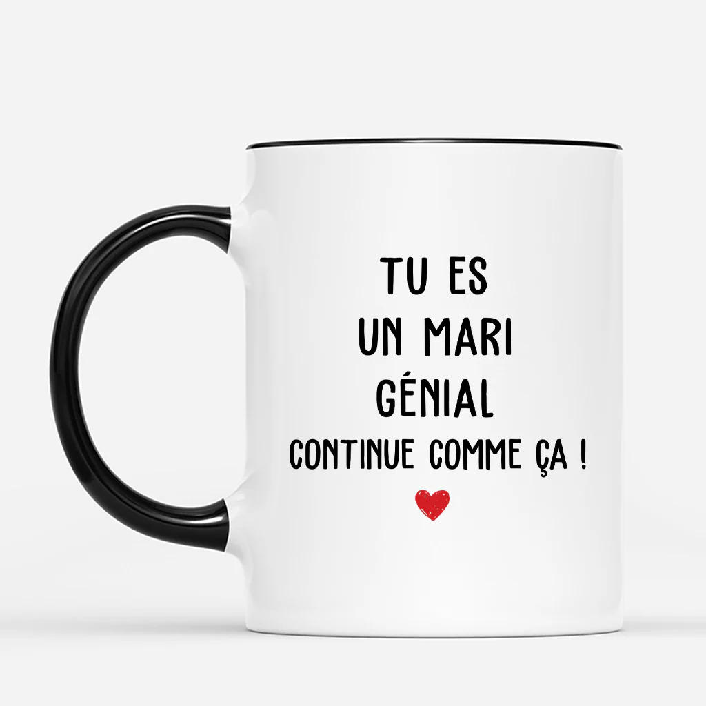 Mug Personnalisé Couple - À Toi Pour Toujours - Image 2