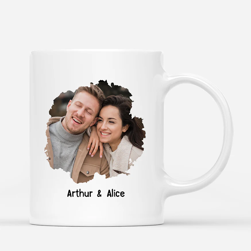Mug Personnalisé Couple - À Toi Pour Toujours - Image 3