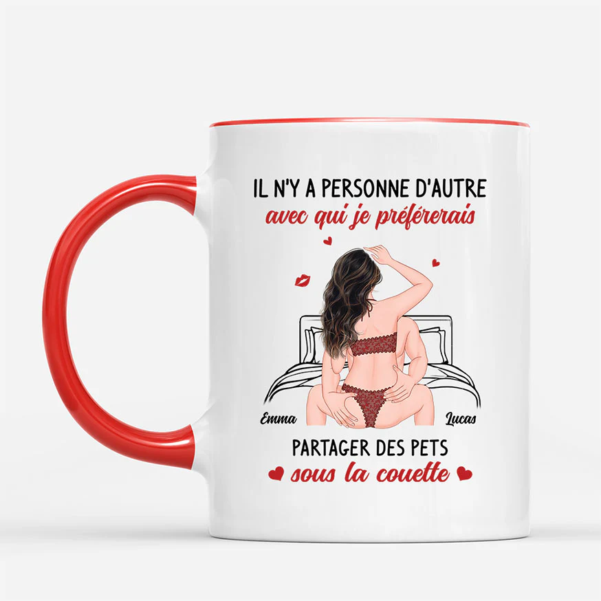 Mug Personnalisé Couple - Il N’y A Personne D’autre - Image 2