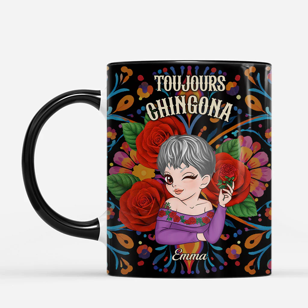 Mug Personnalisé Femme - Badass Comme Maman - Image 2