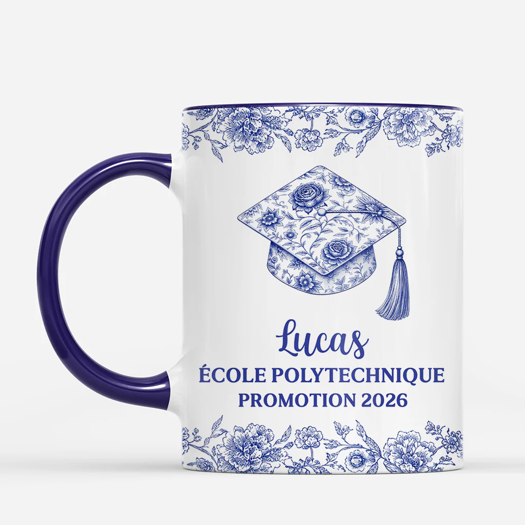 Mug Personnalisé Femme - Cadeau Pour Diplôme Universitaire
