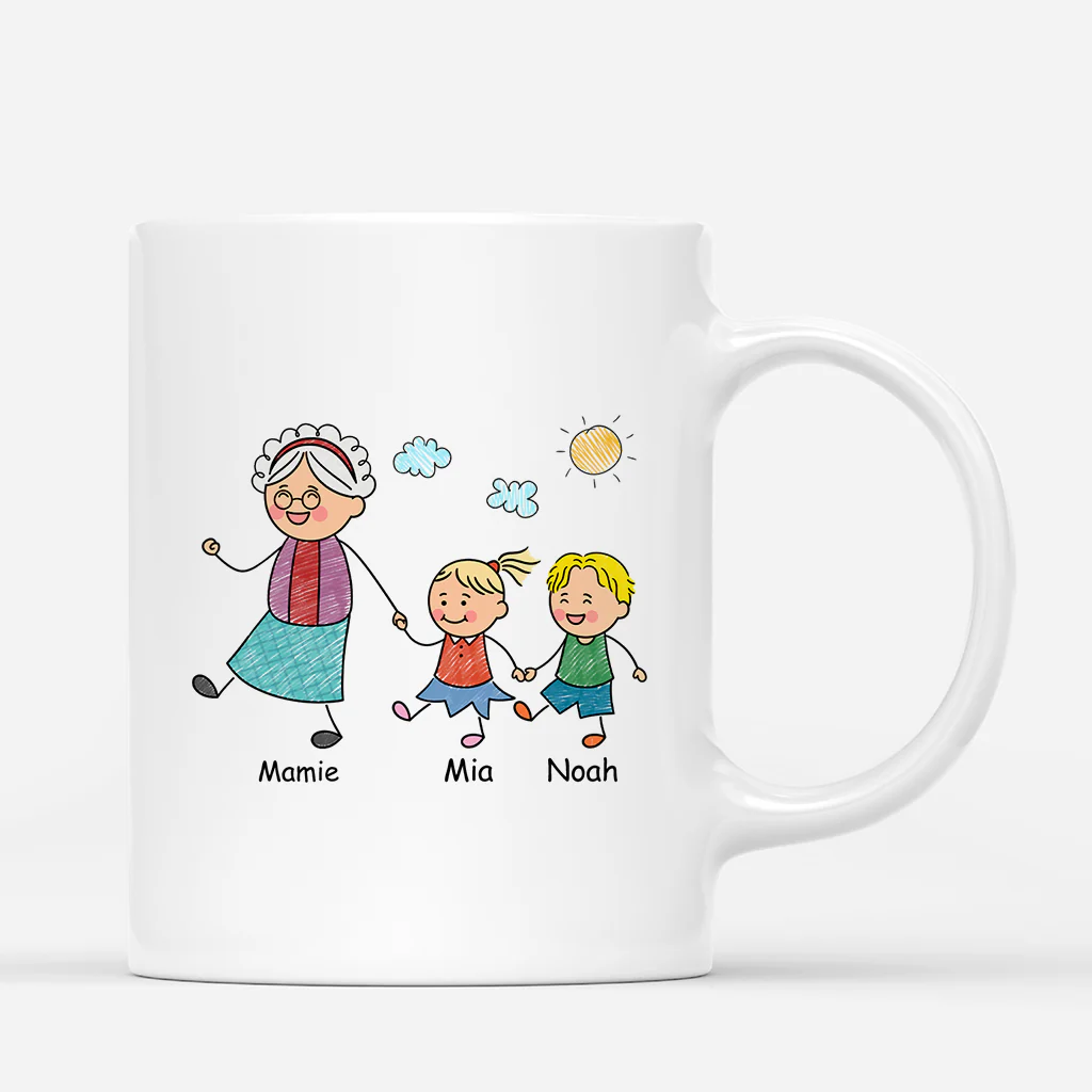 Tasse Personnalisé Fete Des Grand Pere | Je Suis Papy À Plein Temps - Image 3