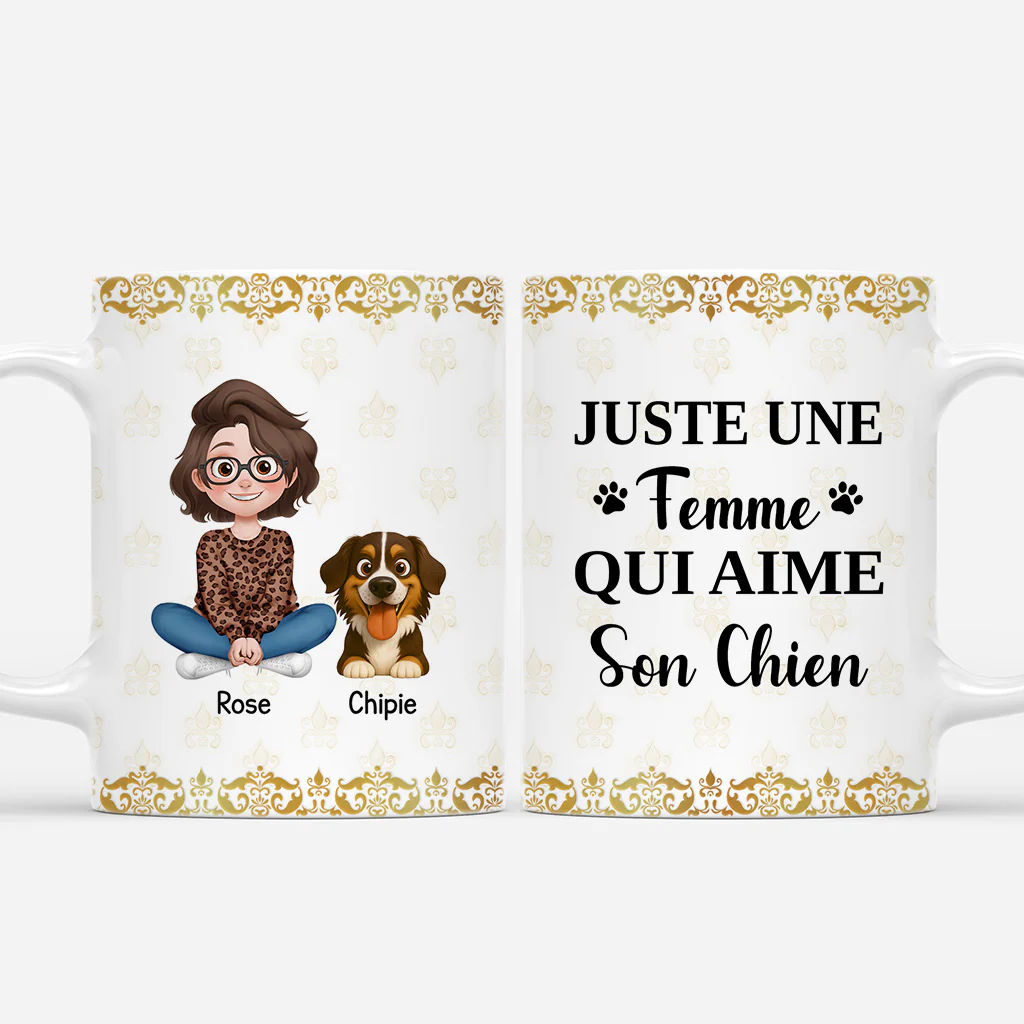 Tasse chien personnalisé – Mug pour des amoureux des chiens