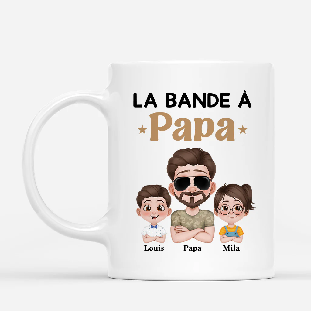 Mug Personnalisé Papa - La Bande À Papa Soldat Simple