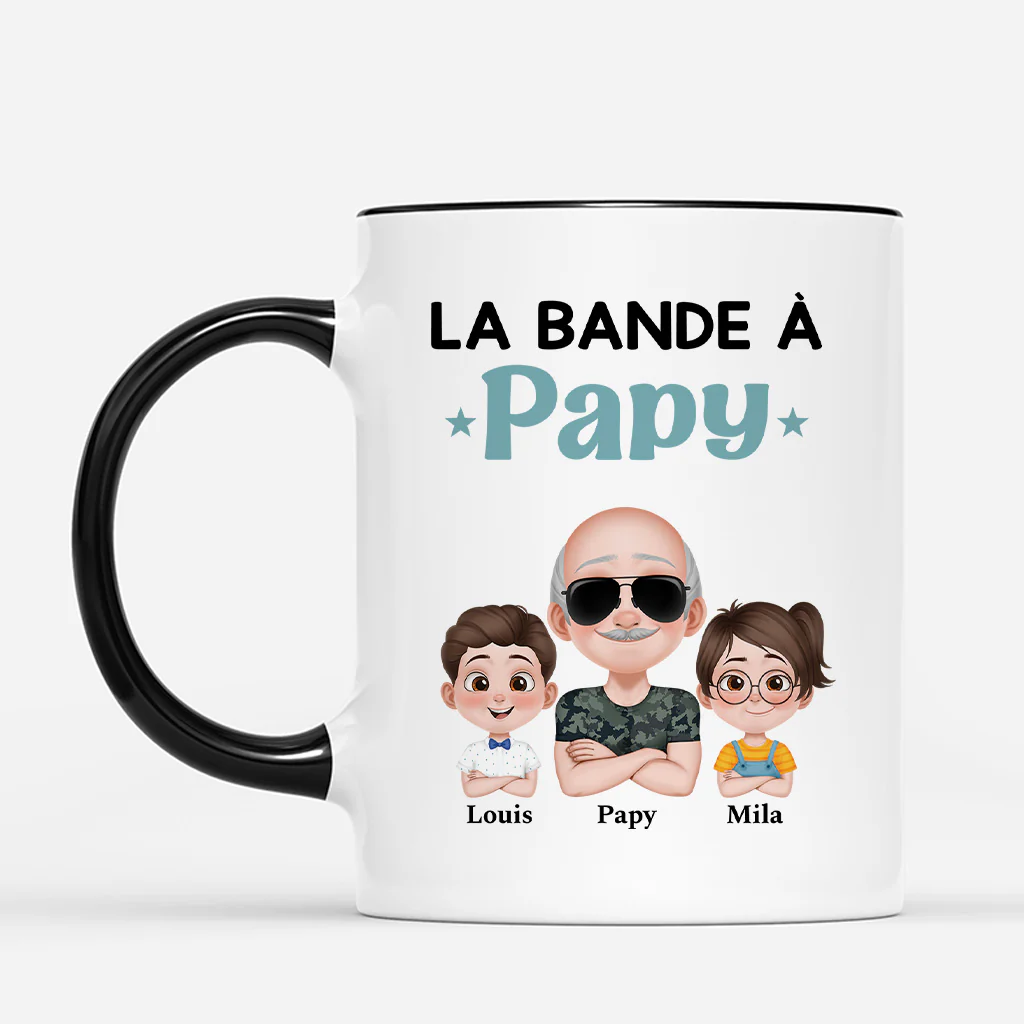 Mug Personnalisé Papa - La Bande À Papa Soldat Simple - Image 2