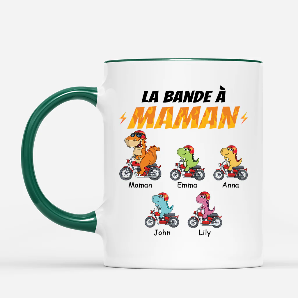 Tasse personnalisée papy – La Bande à Papy Dinosaure - Image 2