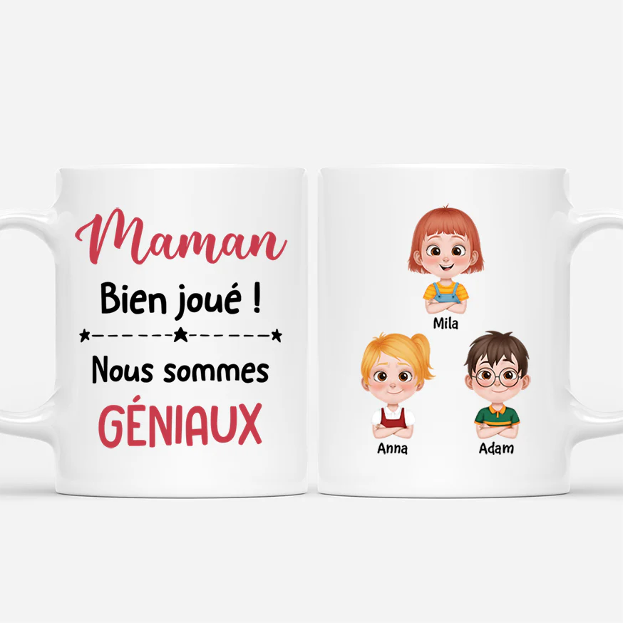 Mug Personnalisé Maman - Bien Joué Maman
