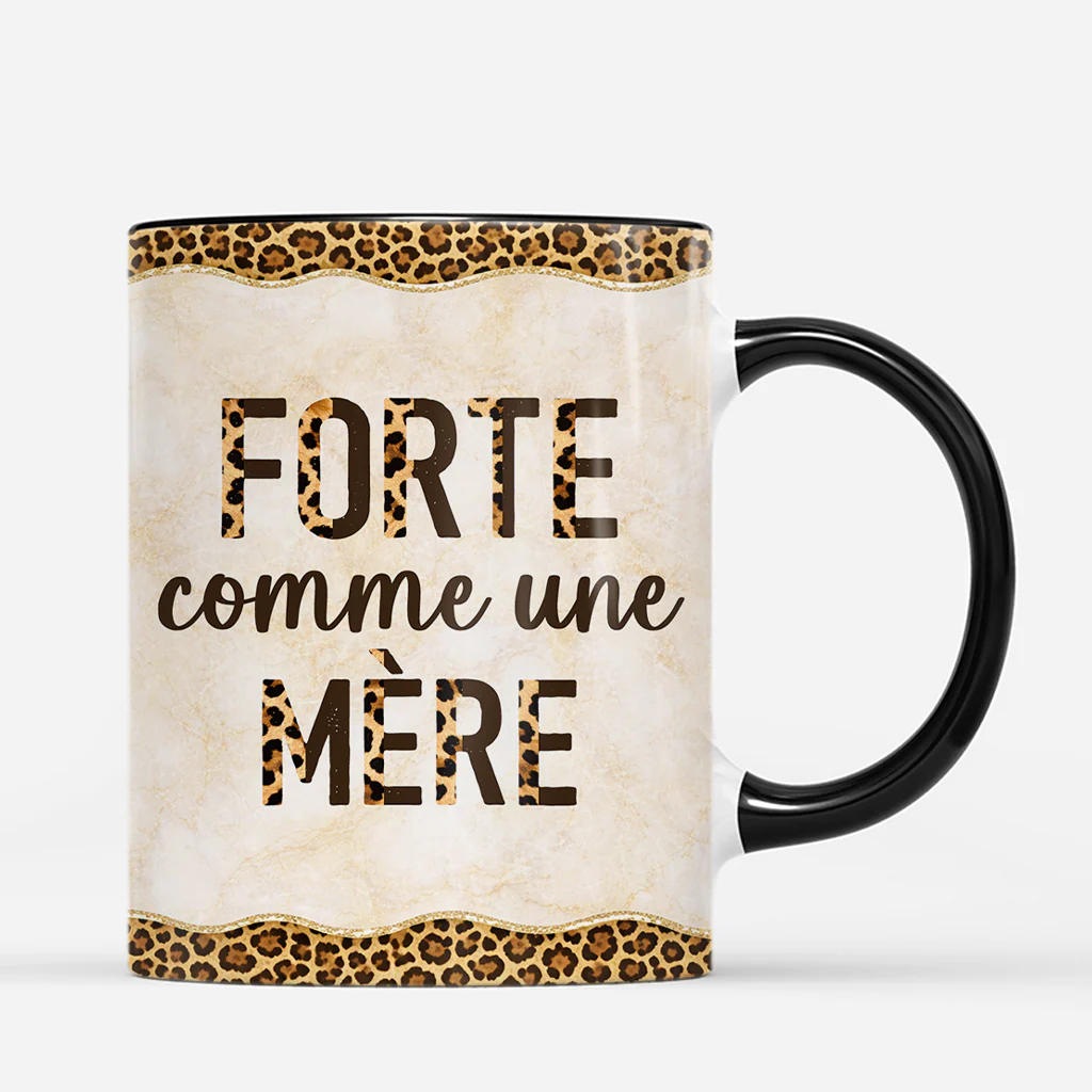 Tasse Personnalisée Pour Maman | Forte Comme Une Mère - Image 3