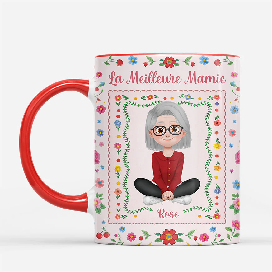 Mug Personnalisé Maman - La Meilleure Maman/Mamie - Image 2