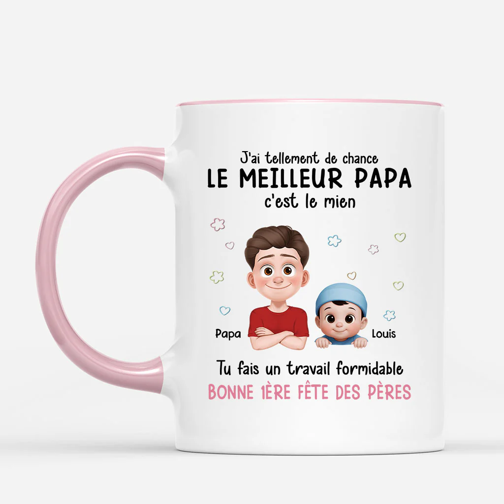 Tasse Personnalisée Maman | Cadeau Nouvelle Maman Papa Bonne Fête Des Mères - Image 2