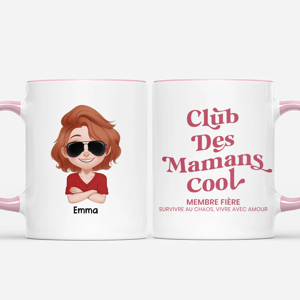 Mug Personnalisé - Club Des Papas Mamans Cool