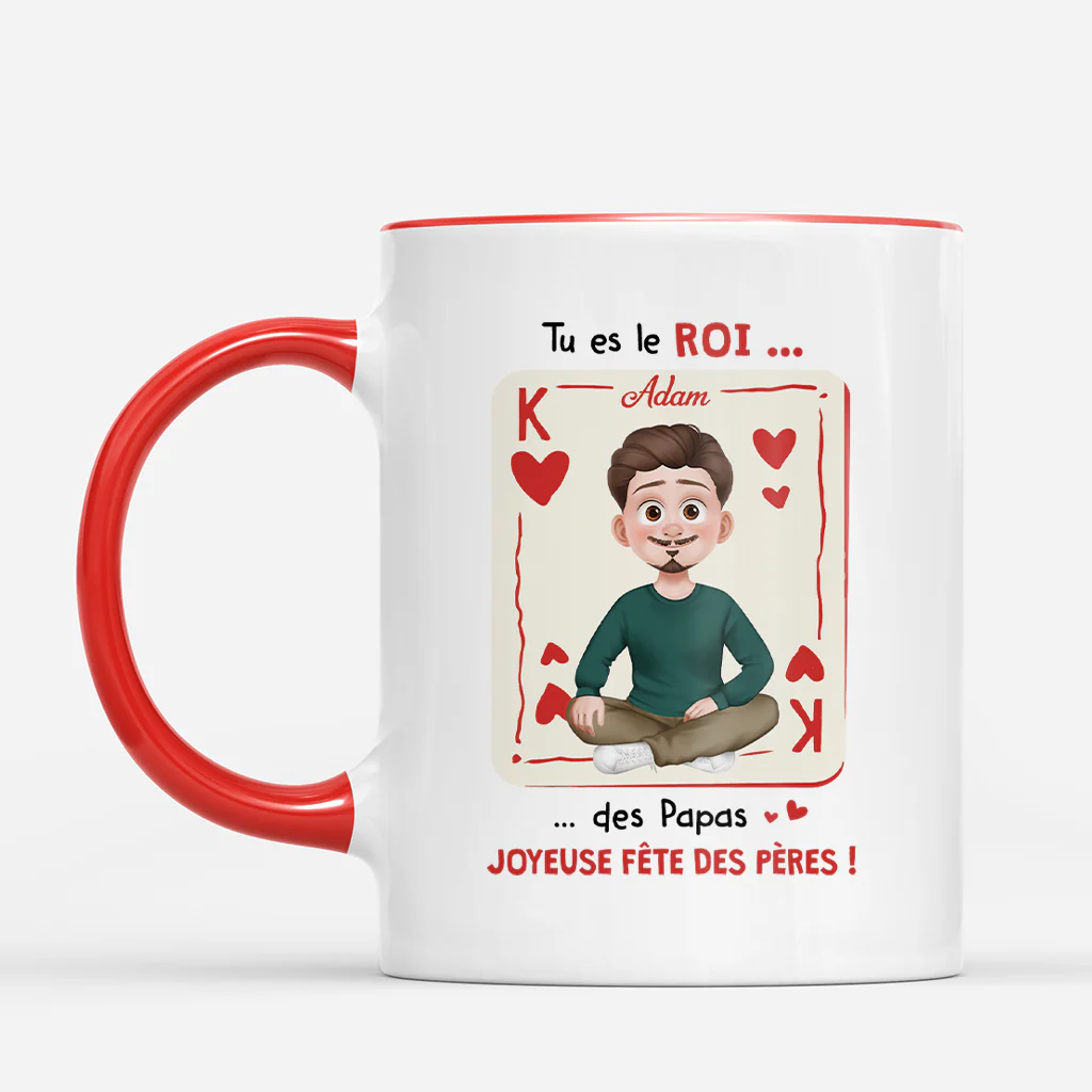 Mug Personnalisé Maman Papa - Joyeuse Fête Des Mères Des Pères - Image 2