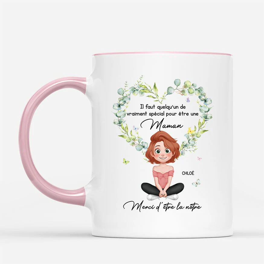 Mug Mamie Personnalisé - Merci d'Être la Nôtre - Image 2