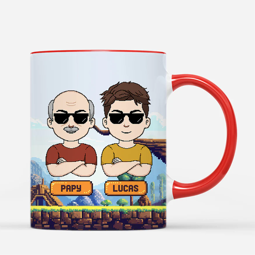 Mug Personnalisé - Tu Es Mon Petit-fille - Cadeau Pour Mamie Papy - Image 3