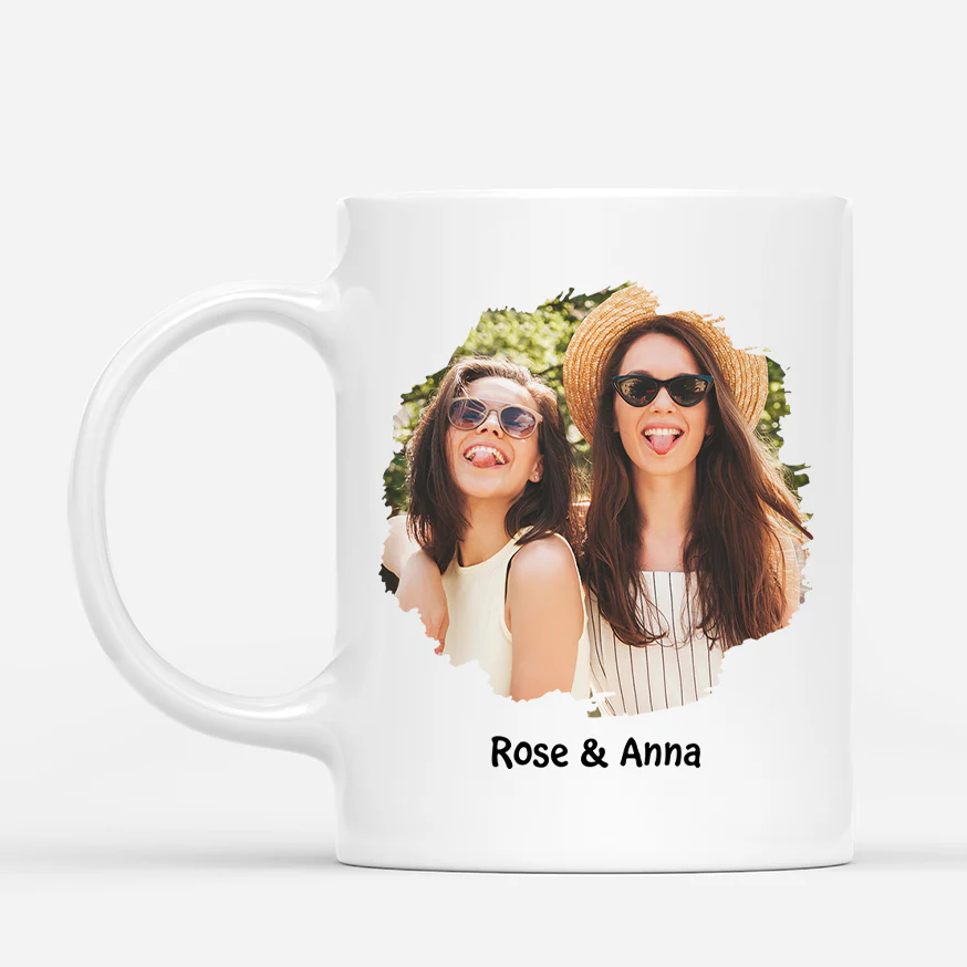 Tasse Personnalisée Amies | Je Te Relèverai - Image 2