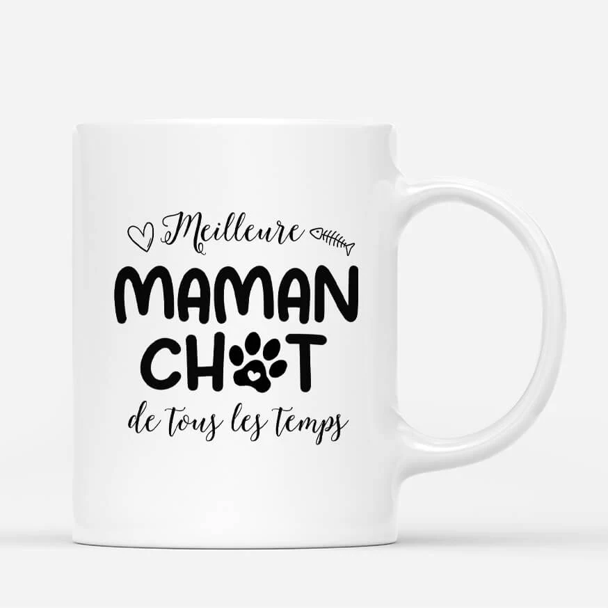 Mug Personnalisé Maman - Meilleure Maman Chien - Portrait Chien - Image 3