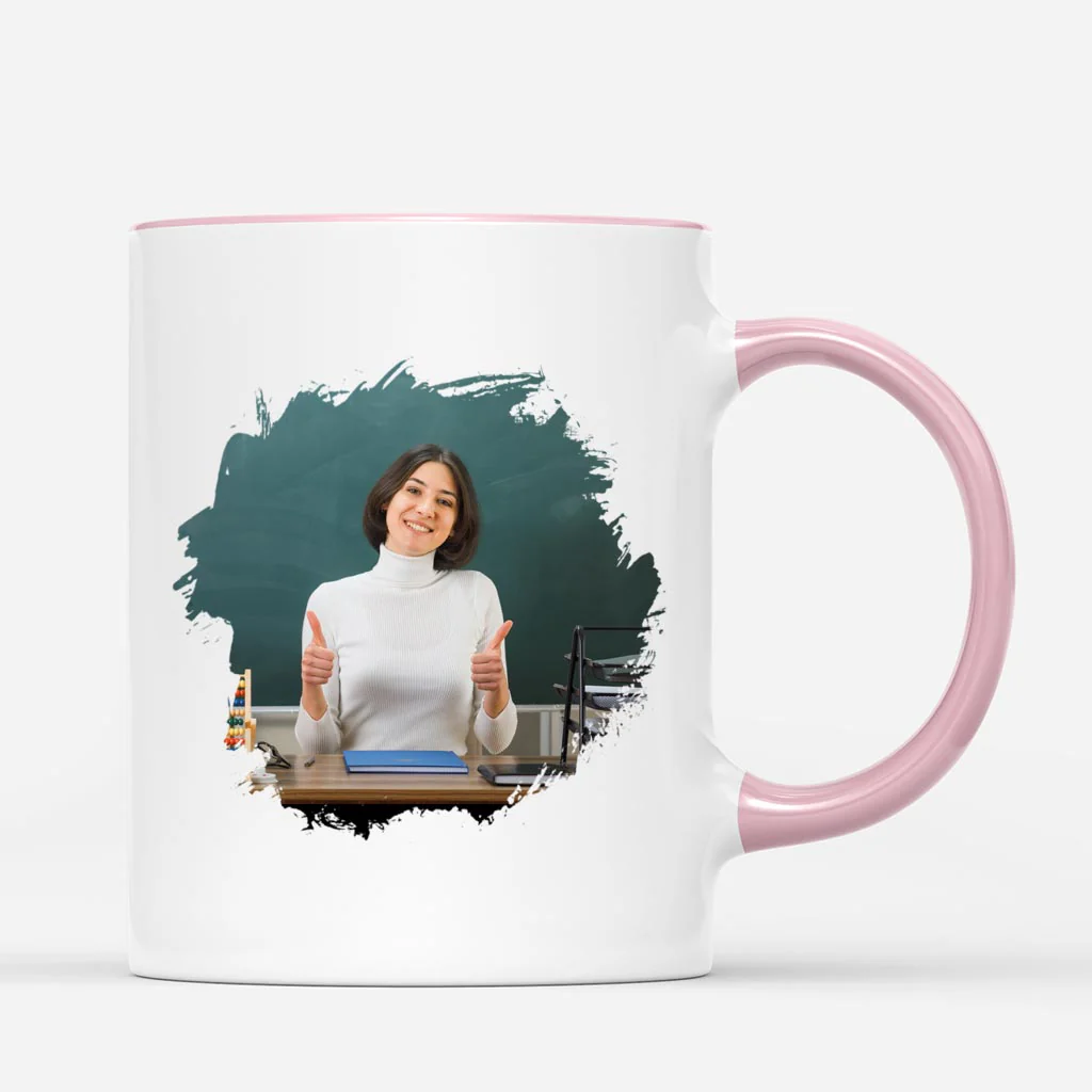 Mug Maitresse Personnalisé - Merci Maitresse Avec Photo - Image 3