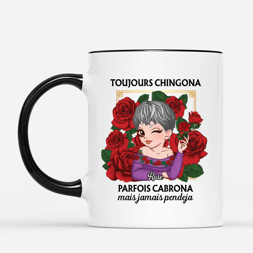 Mug Personnalisé Maman Noël - Badass comme Maman - Image 2