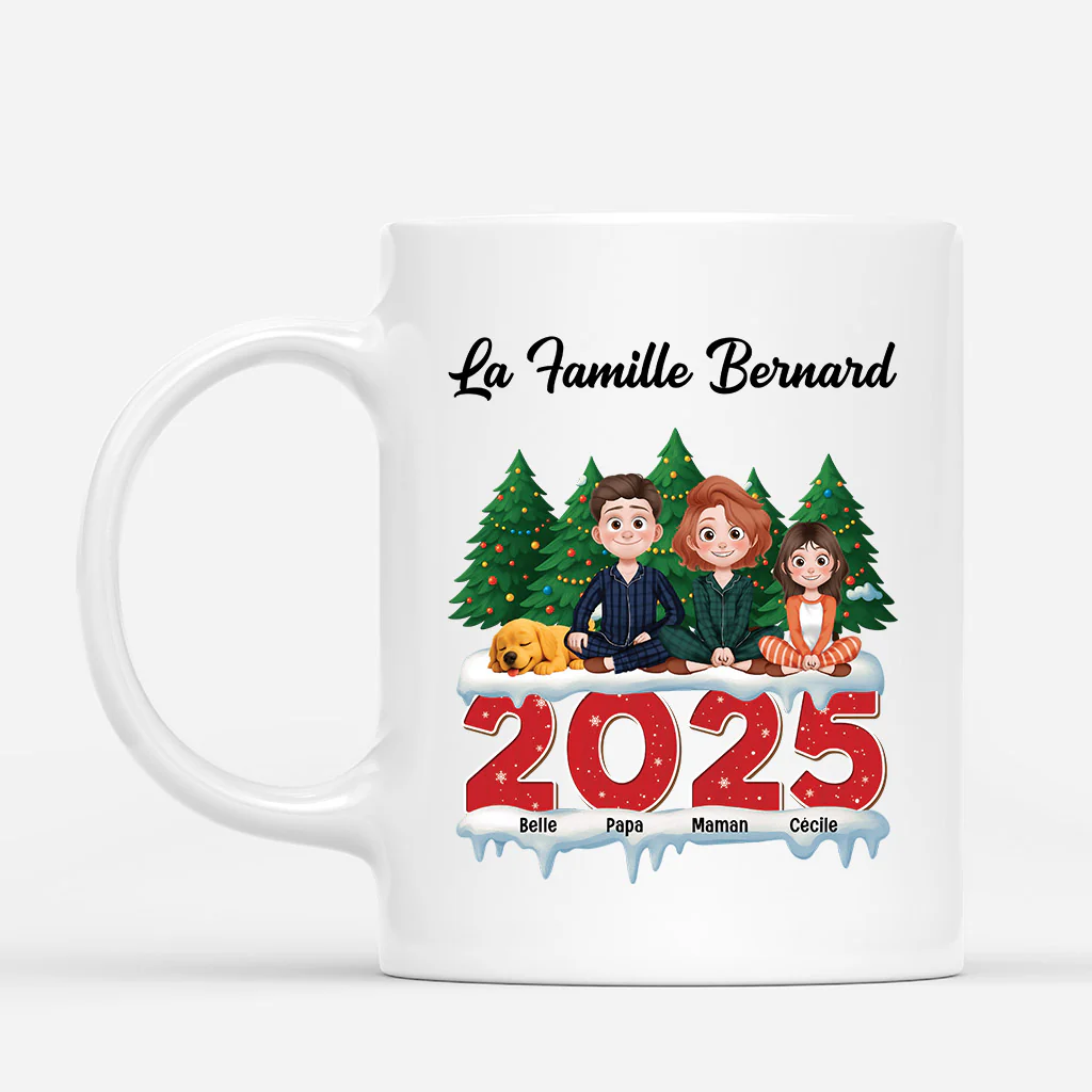 Mug Personnalisé - Noël De Notre Famille