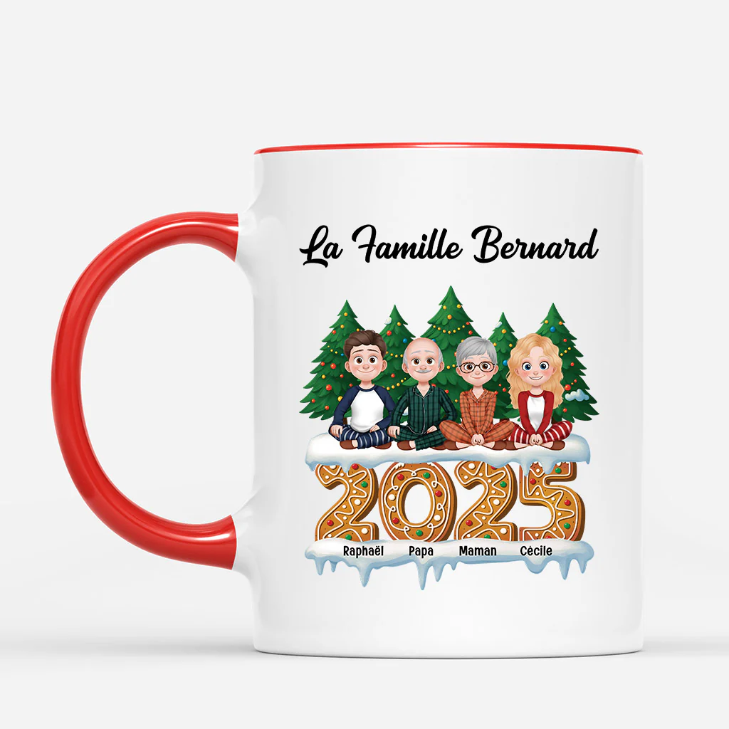 Mug Personnalisé - Noël De Notre Famille - Image 2