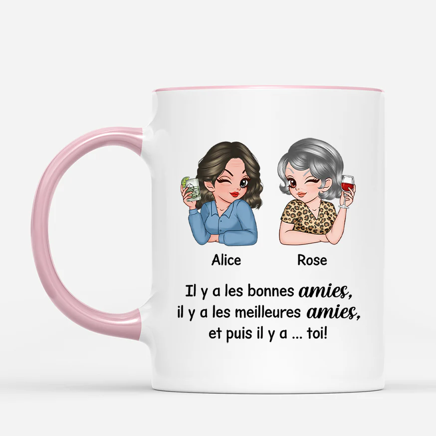 Tasse Personnalisée Noël - Plus Qu'une Meilleure Amie - Image 2