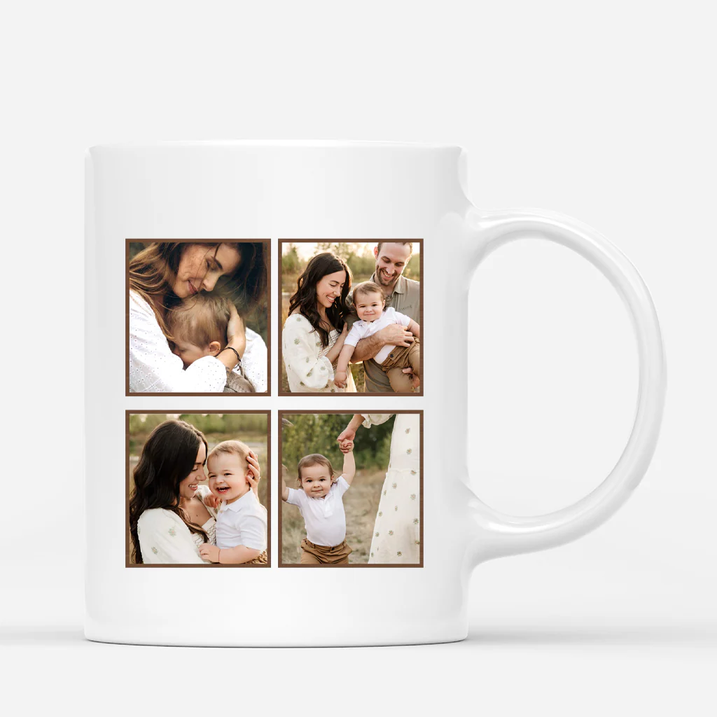 Mug Personnalisé Papa - À Travers Mes Yeux Avec Photo - Image 3