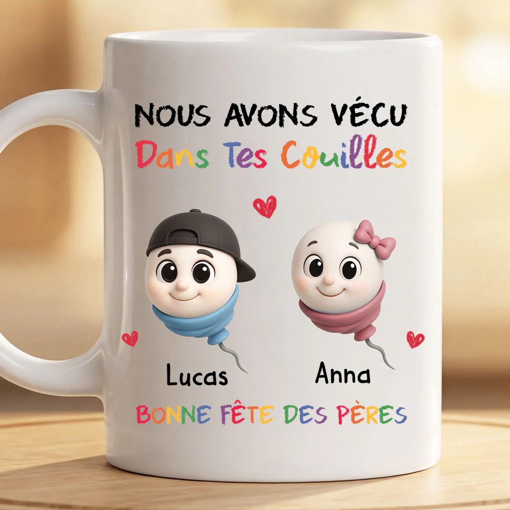 Cadeau Fête Des Mères Personnalisé | Mug Papa Maman Humour Bonne Fête - Image 2