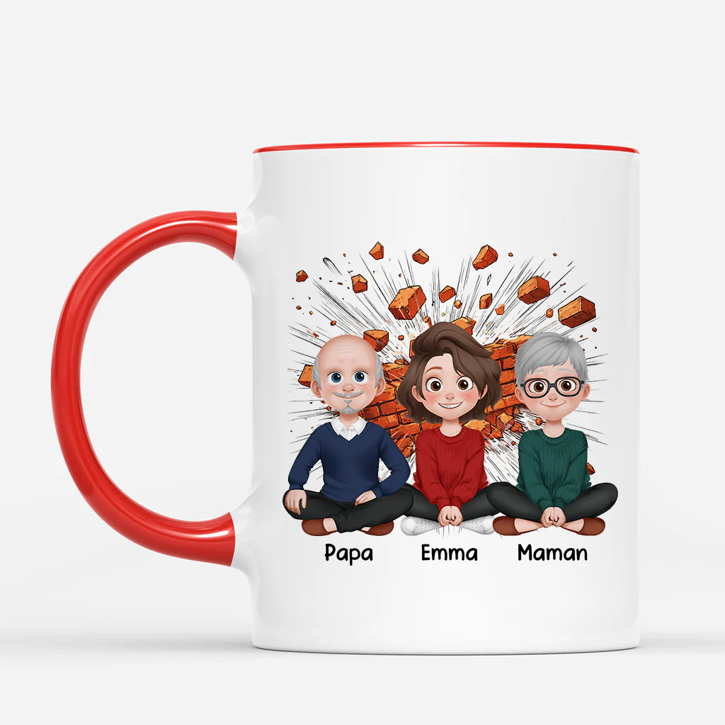 Mug Personnalisé - Papa Maman Même Si Je Suis Votre Fille - Image 3