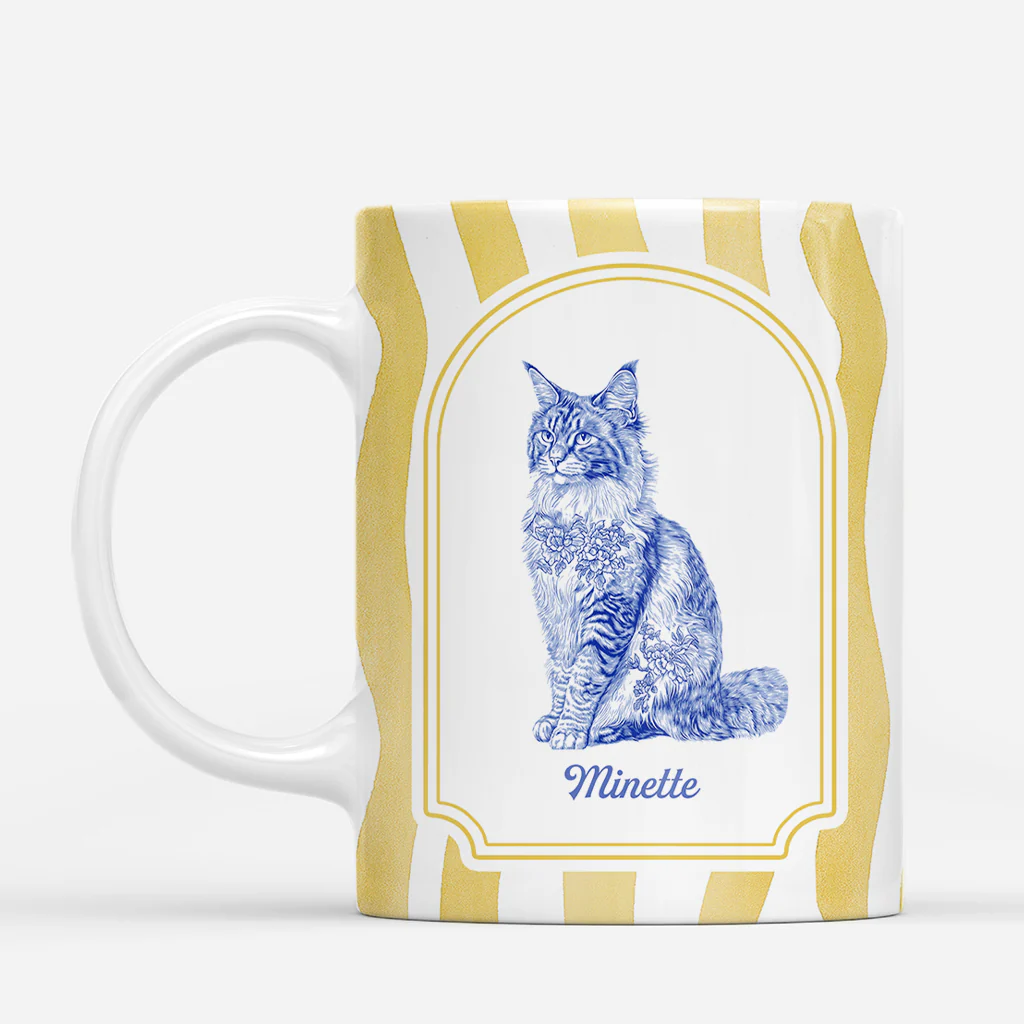 Mug Personnalisé Pastel - Mon Joli Chien - Image 2
