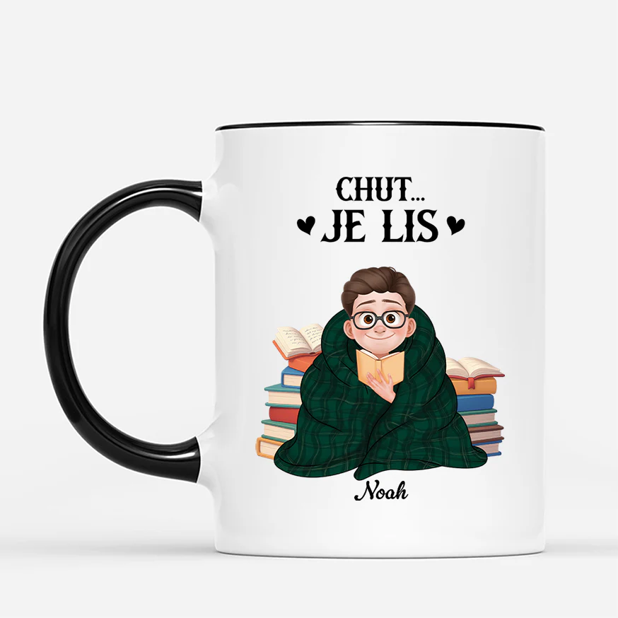 Mug Personnalisé Pour Femme Et Homme - Juste Un Chapitre De Plus - Image 2
