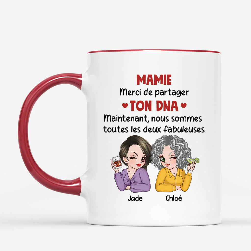 Mug Personnalisé Maman - Merci Maman Tasse - Image 2