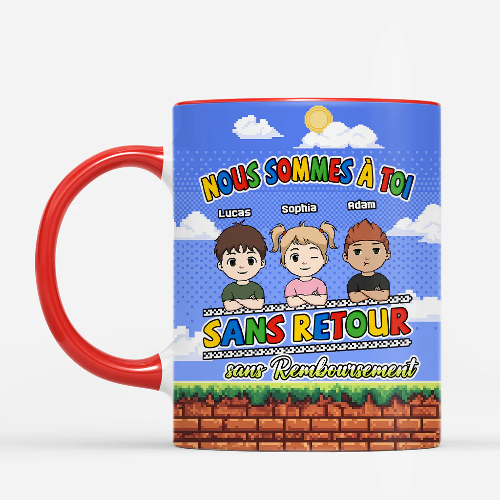 Tasse Personnalisée pour Maman - Nous Sommes À Toi - Image 2